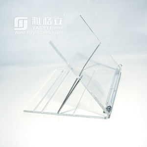 Soporte de Lectura Ajustable de Acrílico Lucite Personalizado al por Mayor, Cómodo para Leer y Estudiar sin Usar las Manos, Diseño Moderno y Duradero - Product Image 4