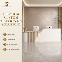 Comptoir de réception moderne, bureau d'accueil, comptoir de service, caisse enregistreuse, mobilier d'hôtel sur mesure, mobilier de bureau