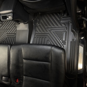 Ensemble complet de tapis de sol de voiture 3D imperméables en TPE antidérapants avec logo personnalisé pour Mitsubishi Xpander 2017 et après - Product Image 2