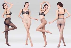 T00005 महिलाओं के पैर विरोधी हुक रेशम उच्च गुणवत्ता वाले pantyhose वयस्क मछली मुंह खुले पैर की थोक पैर की नली - Product Image 5