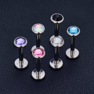 <span class=keywords><strong>Piercing</strong></span> <span class=keywords><strong>de</strong></span> Titanio G23 <span class=keywords><strong>para</strong></span> <span class=keywords><strong>Labio</strong></span>, Joyería Corporal, <span class=keywords><strong>Piercing</strong></span> Nasal <span class=keywords><strong>para</strong></span> Mujer, Pendientes <span class=keywords><strong>de</strong></span> <span class=keywords><strong>Espiral</strong></span> con Circonita Cúbica, Piercings <span class=keywords><strong>de</strong></span> Cartílago - Product Image 1