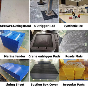 Láminas de Plástico para Protección de Suelos en Obras de Construcción, Alfombrillas para Caminos, Suelos de Plástico, Láminas de UHMWPE - Product Image 6