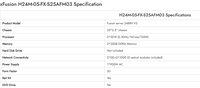 XFusion H24M-05-FX-S25AFM03, XFusion FusionServer 2488H V5 Server, Konfigurasi Standar dengan 25 Slot Drive 2.5 Inch