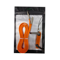 Câble USB-C 2-en-1 240W Tendance 2026 avec Support Téléphone Amovible, Charge Rapide, Transfert de Données, en Nylon, pour Lecteur de Codes-Barres