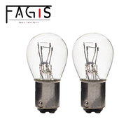Ampoules de clignotants d'usine S25 BAW15D 12V 21/5W lampe de voiture miniature