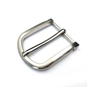 Hebilla de Cinturón Personalizada de 35 mm, Hebilla de Cinturón de Aleación de Zinc con Placa Cromada y Acabado Pulido para Hombre - Product Image 4