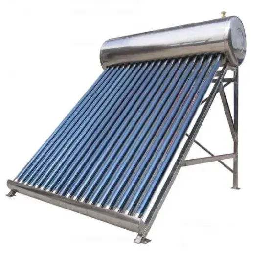 200lt 가압 국내 태양열 온수기 시스템 inox 스틸 히트 파이프 진공 튜브