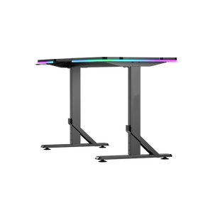 AJUNION, ajuste de altura, marco de acero, mesa de jugador, iluminación RGB de 360 grados, escritorio de juegos, mesa de juegos barata, escritorio de ordenador versátil - Product Image 5