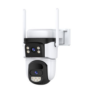 Cámara de Seguridad Solar 4G LTE Inalámbrica 1080P con Doble Lente PTZ, Alimentada por Batería, Detección Humana por IA, Cámara para Exteriores - Product Image 1