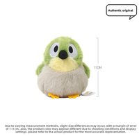 Jouet en peluche mignon, famille d'oiseaux colorés, peluche douce et moelleuse, jouet d'oiseau vibrant, animal en peluche pour enfants, décoration de la maison, cadeaux d'anniversaire
