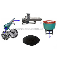 Mesin Pembuat Briket Arang untuk Lini Produksi Shisha Hookah Produktivitas Tinggi Motor Kapasitas 5000-8000pcs/jam