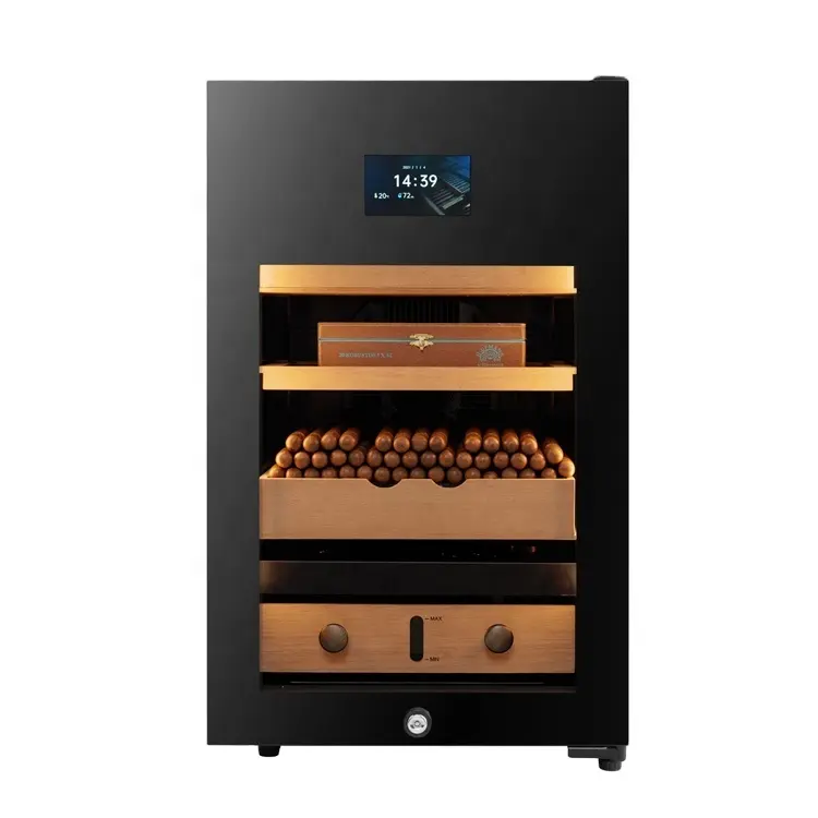 Giá Bán Buôn Candor Brand 400ocs 70 Lít Nhiệt Điện Tử Xì Gà Humidor Tủ Lạnh Cho Hộ Gia Đình