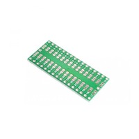 Placa Convertidora EParthub QFP32 a DIP32, Adaptador de Zócalo TQFP LQFP EQFP con Paso de 0.8mm y Desacoplamiento