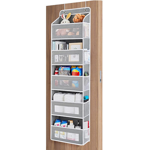 Organizador Colgante para Dormitorio y Sala de Estar, Organizador para Guardar Juguetes de Niños, Zapatos, Pañales, Organizador para Colgar Sobre la Puerta - Product Image 1