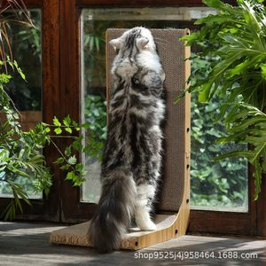 Cross-border <b>cat</b> tree L-shaped <b>scratching</b> <b>post</b> wall-mounted <b>cat</b> <b>scratching</b> <b>post</b> suitable <b>for</b> indoor <b>cats</b>, <b>large</b> <b>cat</b> toys - Product Image 3