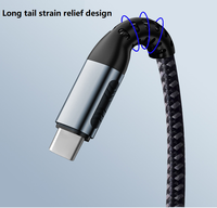 Câble USB tressé en Nylon, chargeur rapide, de données, 20V, 5a, PD100W, livraison gratuite