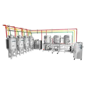 Homebrewing equipamento de fermentação caseira, 100l, 200l, 300l, 2 vestidos, brewhouse