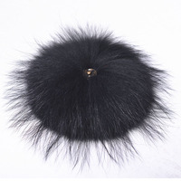 MWFur Street Fashion Fashion Fourrure de raton laveur Pom pom Boules de fourrure pour chapeau Boules de poils de raton laveur pour sacs Charms