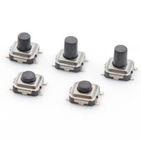 Interrupteur tactile 3x3mm, 4 broches, mini bouton poussoir SMD, hauteur multiple 1.5mm-3.5mm, montage en surface pour l'électronique grand public