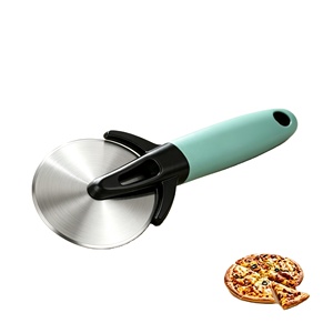 Stainless Steel Foldable Disposable Multifunctional Pizza Cutter & <b>Wheel</b> With <b>Plastic</b> Handle - Product Image 1