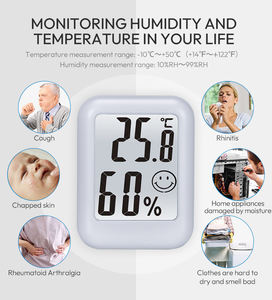 Termômetro de temperatura interna digital, de parede de ímã de alta qualidade - Product Image 4