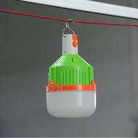 Lampe de camping portable multifonction à bouton réglable, 3 modes d'éclairage, ampoule rechargeable solaire LED, lumière d'urgence, fabrication en usine