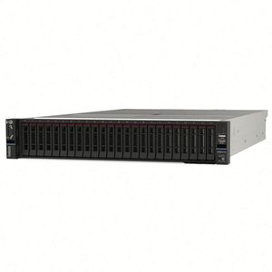 Servidor en rack SR655 V3 2U con procesador AMD EPYC de 4.ª generación, 12 ranuras DIMM TruDDR5, 3 bahías de disco de doble ancho para GPU con intercambio en caliente. - Product Image 1