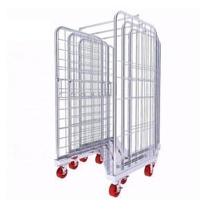 Ruimtebesparend Transport Opslag Metaal Winkel <span class=keywords><strong>2</strong></span> Zijden Nesting Z Basis Rolkooi - Product Image 2
