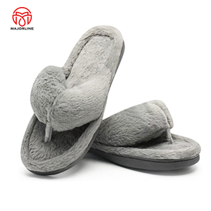 Slipper <span class=keywords><strong>da</strong></span> donna <span class=keywords><strong>in</strong></span> pelliccia sintetica <span class=keywords><strong>in</strong></span> <span class=keywords><strong>blu</strong></span> comoda pelosa per la <span class=keywords><strong>casa</strong></span> pelosa pantofole per le signore - Product Image 3
