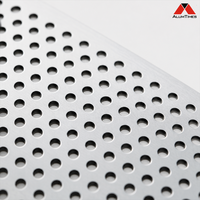 Alumtimes Bandes décoratives perforées en aluminium Panneaux de façade en treillis métallique Design moderne Revêtement mural extérieur pour bâtiments