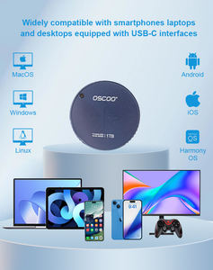 Для OSCOO 2 ТБ 1 ТБ 512 Гб внешний Магнитный жесткий диск SSD с USB 3,2 10 Гбит/с SATA 3,0 порт расширения Новые компьютерные аксессуары - Product Image 3