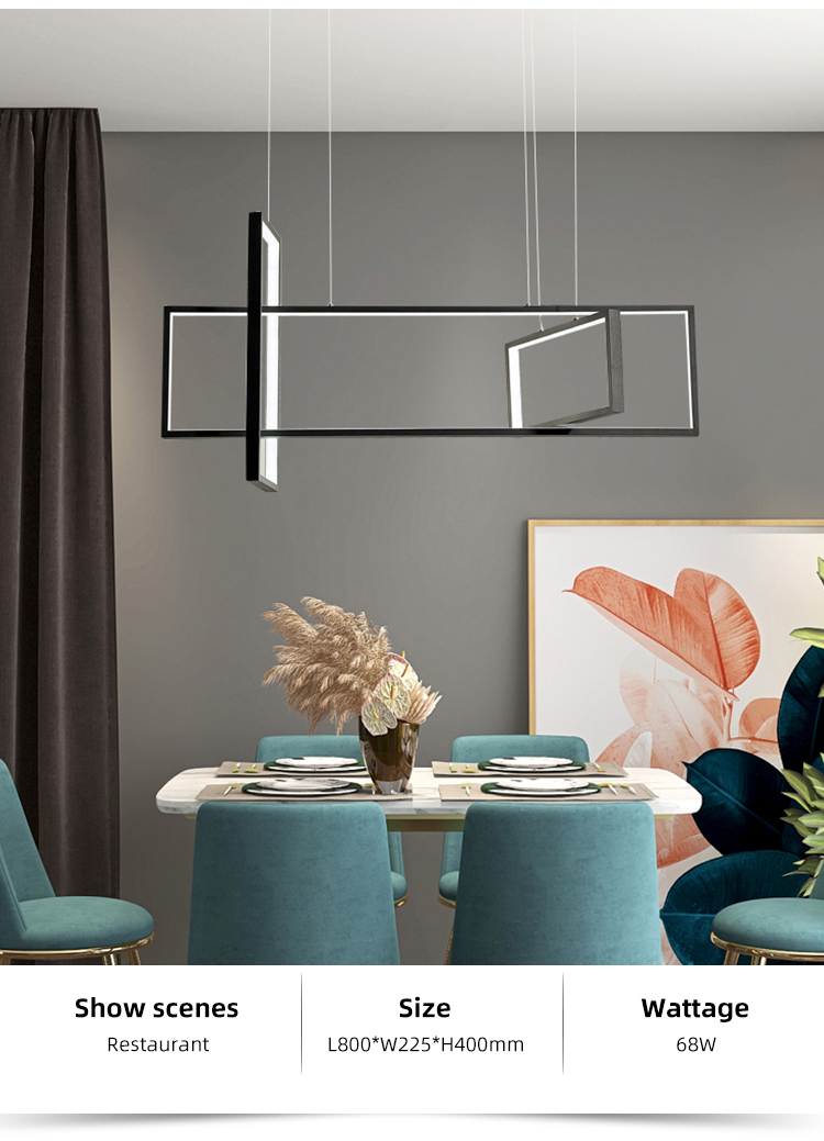 Hot Selling Wholesale Modern Indoor Restaurant Decoration Led Chandelier Pendant Lights