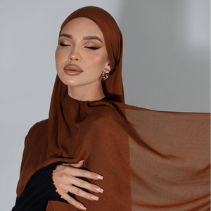 Venta caliente lujoso ligero estilo largo Modal Hijab transpirable suave algodón rayón chal mujeres musulmanes chales tradicionales - Product Image 2