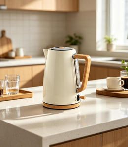 1.7L Electric Water Boiler Stainless Steel Kettle Pot 2200W Rapid Heating Hot Water <b>Maker</b> for Home Kitchen <b>Tea</b> Coffee - Product Image 2