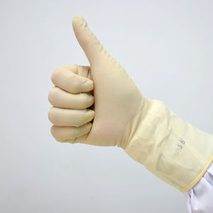 OEM 11 Zoll hand spezifische sterile Einweg-<span class=keywords><strong>Latex</strong></span> handschuhe für Rein räume in Biotechnologie-Pharmazeutika - Product Image 3