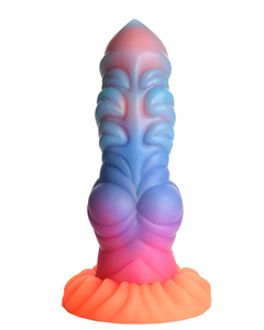 لعبة جنسية جديدة: قضيب اصطناعي عملاق مضيء على شكل وحش خيالي، ألعاب للبالغين للرجال والنساء مع أكواب شفط وقضيب اصطناعي ذو مجسات - Product Image 3