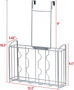 Over Door Storage Holder / Home Organization / Over the Door Hook Organizer Rack - Product Image 2