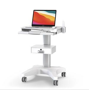 Carrello Dentale Mobile per Clinica Ospedaliera con Supporto per Scanner Orale e Laptop - Product Image 1