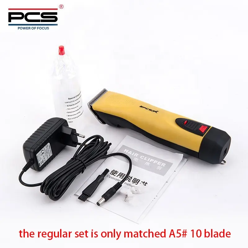 Amazon HotSale Electric Schnur loser Hundes ch neider Profession elle Tier haars ch neider Maschinen pflege A5 Pet Clippers mit A5 10 Klinge