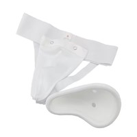 Protection d'aine Kyokushin Kai en coton avec logo personnalisé pour la formation