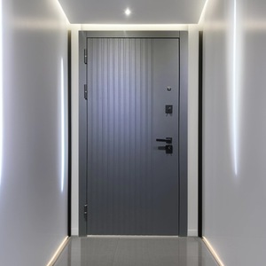 Porte d'entrée haute sécurité antivol Sofu, classe A, insonorisée, en tôle d'acier laminée à froid, usage commercial - Product Image 1