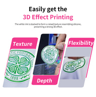 Mesin Laminator Printer 3DUV TPU -3D tebal Platinum PrRoll-to-Roll kondisi baru dengan DX7 kepala cetak 3D tebal TPU UV