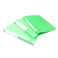 Mecanismo de libro de presentación con forma gruesa, carpeta de archivo expansible de Pvc con agujeros perforados