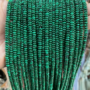 Cuentas sueltas al por mayor, colores mezclados, piedra natural, Agujero liso, cuentas en forma de ábaco para creación de diseño de joyería hecha a mano - Product Image 5