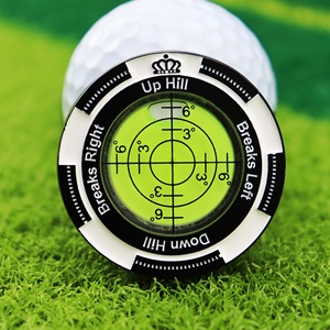 Livella Magnetica da Golf, Livella a Bolla Portatile per Lettura sul Green, Strumento di Allenamento per la Direzione della Pendenza nel Putting - Product Image 2