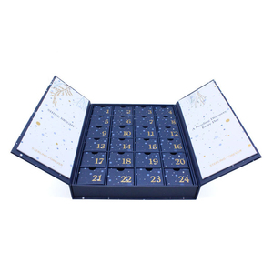 Calendrier de compte à rebours personnalisé, emballage boîte de rituel aveugle 24 jours cadeau parfum <span class=keywords><strong>rouge</strong></span> à lèvres cosmétiques bijoux boîtes d'emballage - Product Image 3