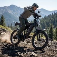 Bicicleta Eléctrica de Montaña GT20 Pro de 20 Pulgadas, con Doble Suspensión, 250W, para Adultos, Disponible en Almacén de la UE