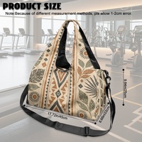 Sac de sport à bandoulière personnalisé avec imprimé Kapa hawaïen pour le shopping, les voyages, le transport quotidien et les programmes d'étiquetage privé