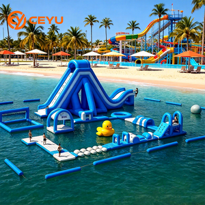 Ceyu, le plus <span class=keywords><strong>grand</strong></span> <span class=keywords><strong>parc</strong></span> aquatique gonflable flottant en plein air, parcours d'obstacles, iceberg, toboggan gonflable, équipement de <span class=keywords><strong>parc</strong></span> aquatique pour <span class=keywords><strong>lac</strong></span> - Product Image 1