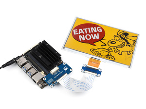 Giấy điện tử 7.3inch (g) Mũ Giấy điện tử Waveshare (g) 800x480 đỏ vàng đen hiệu ứng giống như giấy trắng mà không có điện SPI - Product Image 4